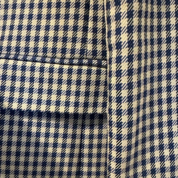 Sandro Elia Mini Houndstooth Blazer Blue - Picture 5 of 7